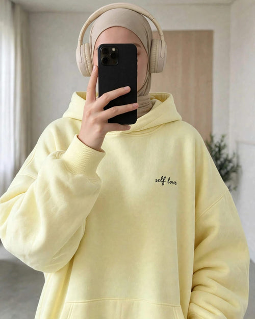 Hoodie long oversize – Coupe modeste 2